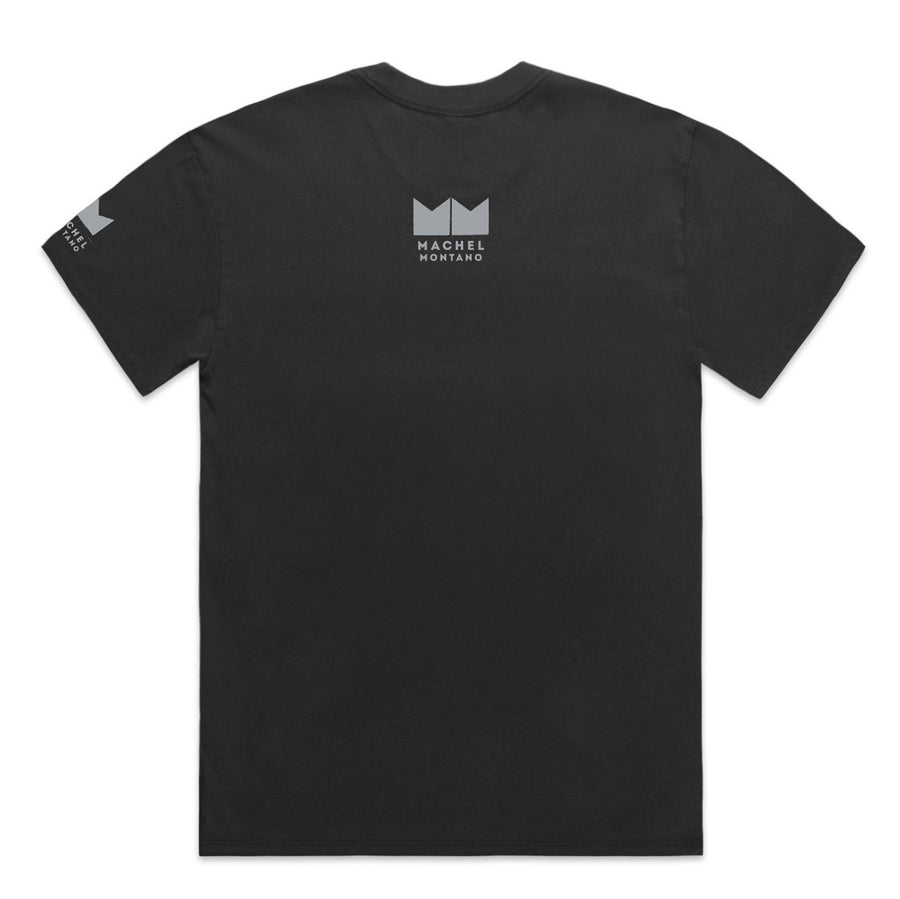 One Degree Hotter - Faded Black Tee