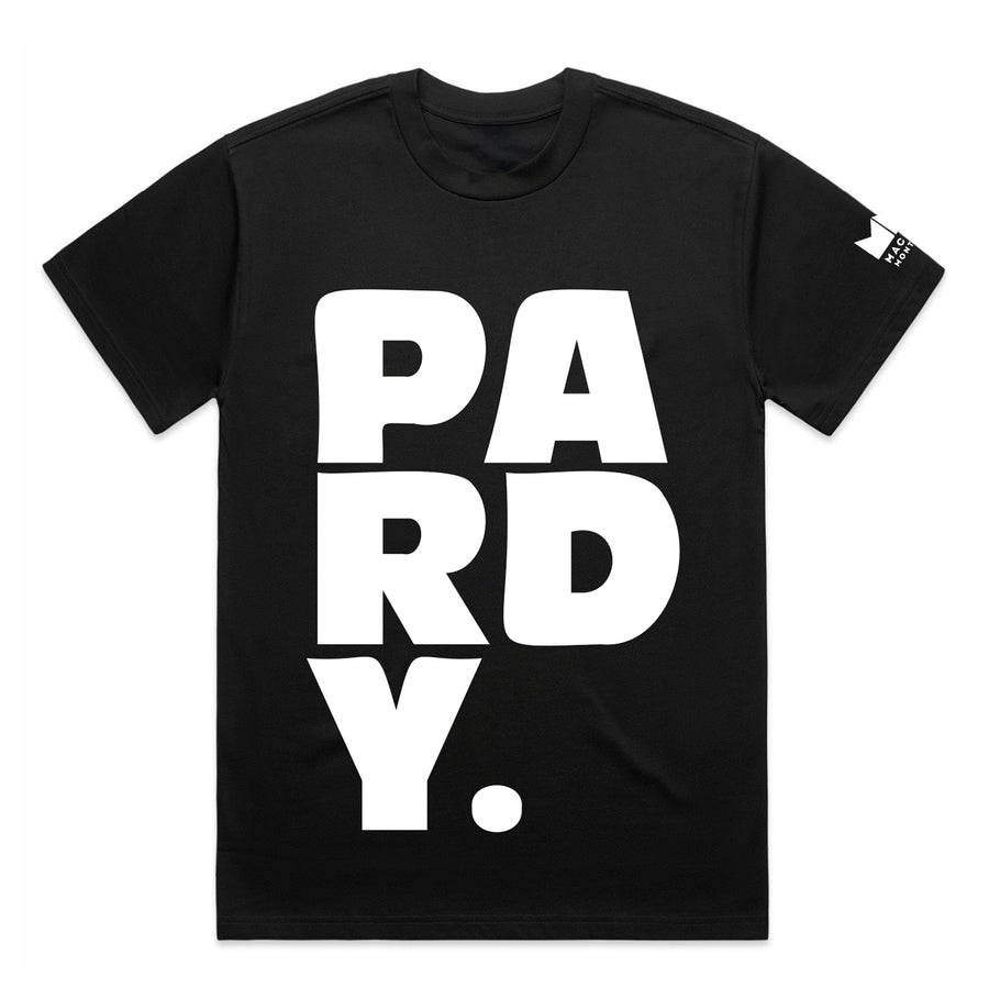 PARDY - Black Tee