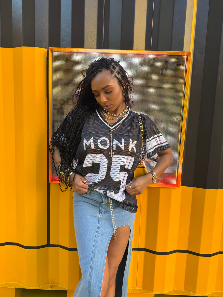 Monk Lacrosse Jersey - Black